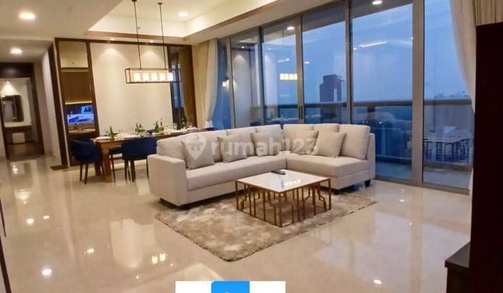 Disewakan Apartemen Anandamaya Residence 3+1Bed Sz 268m2 Private Lift Furnish  1