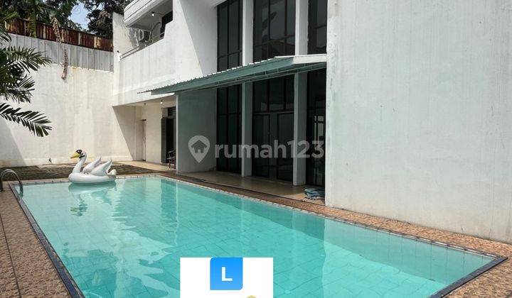 Dijual Cepat Turun Harga Rumah 2 Lantai Luas 702m2 Ada Pool Besar Di Jalan Bangka 2, Mampang, Jakarta Selatan 1