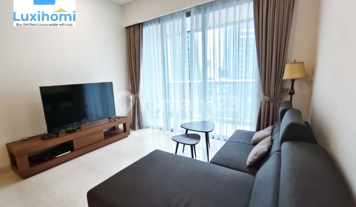 For Rent: Anandamaya Residence Apartment, Size 133M2, Fully Furnished, 2 Bedrooms, High Floor 2