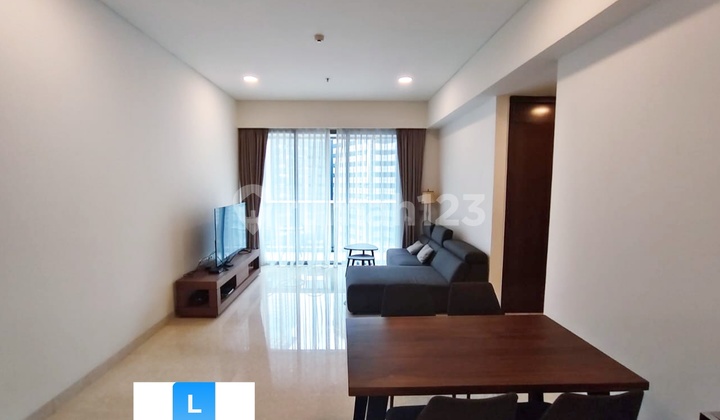 For Rent: Anandamaya Residence Apartment, Size 133M2, Fully Furnished, 2 Bedrooms, High Floor