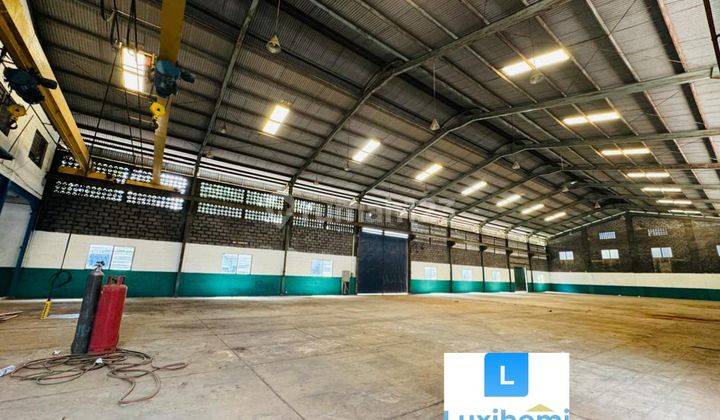 Dijual Pabrik Ex Stamping Baja Luas 4.342m2 di Jatimulya Bekasi  1