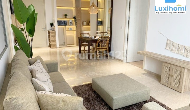 Disewakan Apartemen Izzara Simatupangsize 108M2 Low Floor 2Bedroom Nice Furniture, Ready To Movein 2