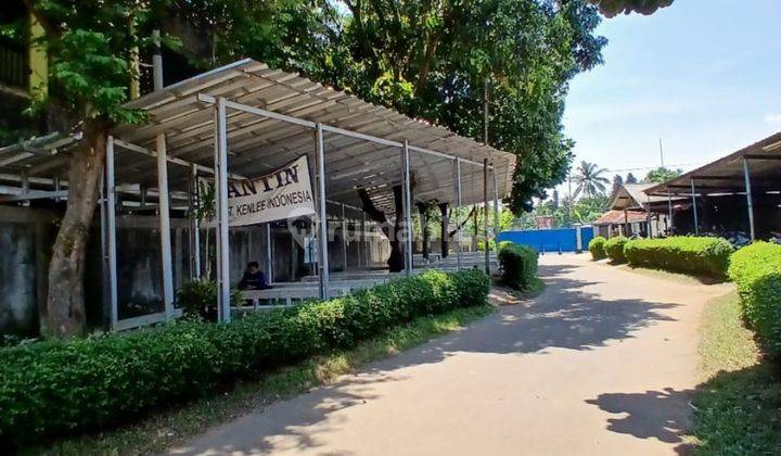 Dijual Tanah Bangunan Ex Pabrik Garmen Luas 10.400m2 di Jalan Utama Raya Parung Bogor  3