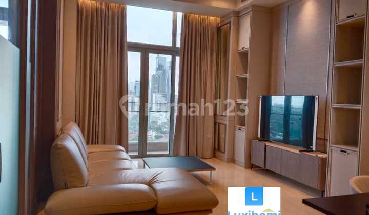 For Rent Apartment The Stature Menteng 3 Bed Size 173m² Private Lift Furnished Middle Floor
