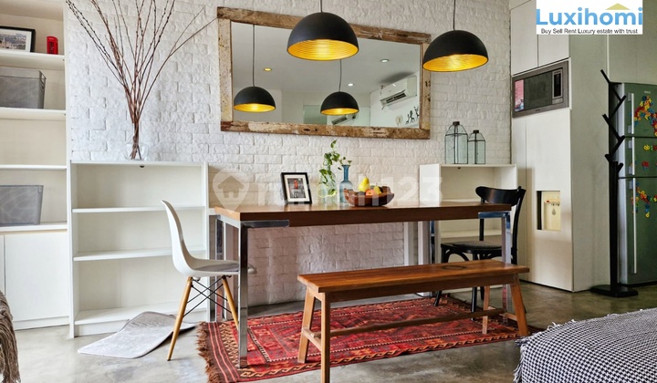 For Rent Tamansari Semanggi Apartment 1 Bedroom 62M2 Area Middle Floor Nicely Furnished - South Jakarta