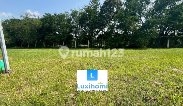 Land Plot for Sale Ready to Build in Modernland Grand Golf Tangerang, Strategic Location, Flood-Free