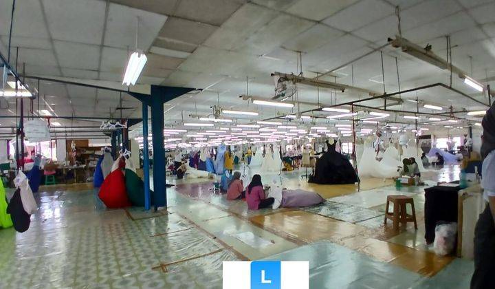Dijual Tanah Bangunan Ex Pabrik Garmen Luas 10.400m2 di Jalan Utama Raya Parung Bogor  8