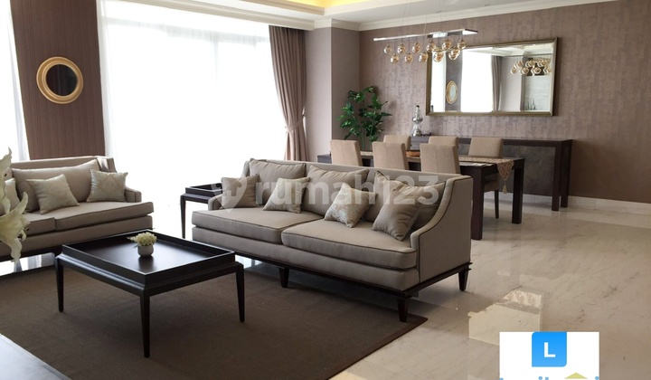 Disewakan Apartemen Botanica Size 225M2 Furnished 3 Bedroom- Good Deal!! 1