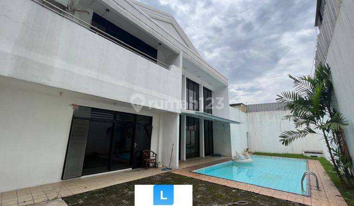 Dijual Cepat Turun Harga Rumah 2 Lantai Luas 702m2 Ada Pool Besar Di Jalan Bangka 2, Mampang, Jakarta Selatan 2