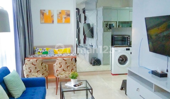 For Rent Sudirman Suite Apartment 2 Bedroom Size 62M2 Brand New Fully Furnished, Central Jakarta