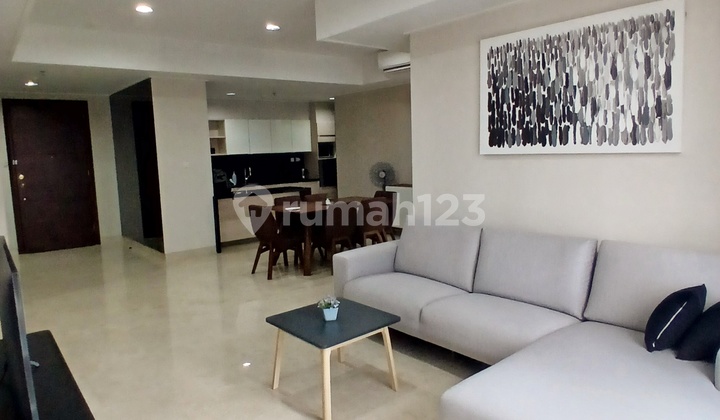 For Rent Myhome Ciputra World 1 Apartment, South Jakarta 2+1 Bed Semi Gross Area 164.24m2 Fully Furnished High Floor