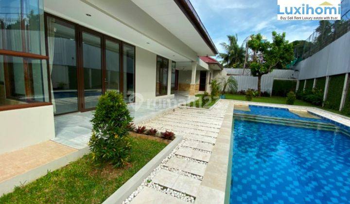 Dijual Rumah Mewah Ls 851m2 Private Pool di Perumahan Teladan, Cipete, Jakarta Selatan  1