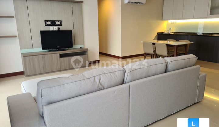 Disewakan Apartemen The Kencana Residence Private Lift 3 Bedroom Size 128M2 Furnished 2
