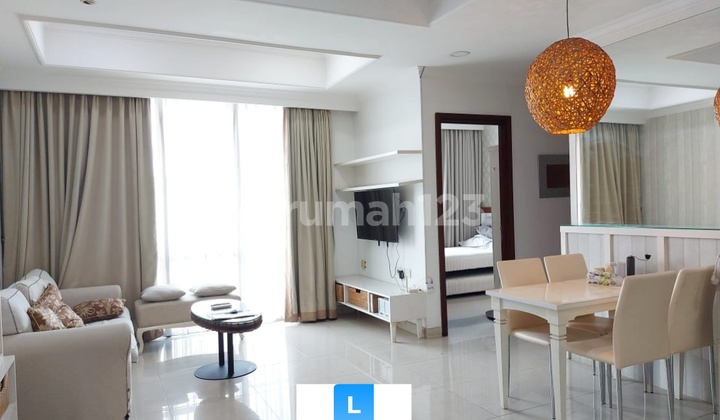 Disewakan Apartemen Denpasar Residence2 Bedroom Size 90M2 Furnished