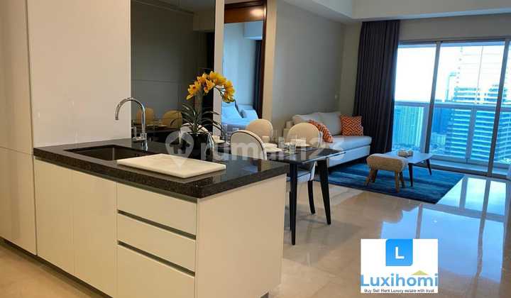 Apartemen Anandamaya Residence Disewakan!! Type 2BR Sz 131m2 High Floor Full Furnish, View City Jakarta Pusat 2