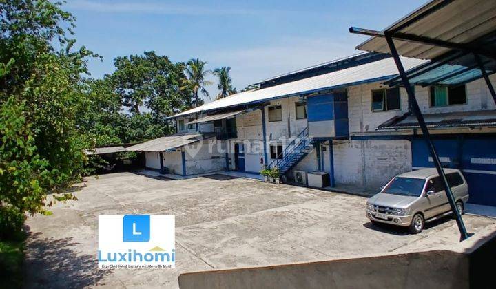 Dijual Tanah Bangunan Ex Pabrik Garmen Luas 10.400m2 di Jalan Utama Raya Parung Bogor  4