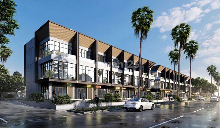 Ruko Ei8ght Avenue tallasa city depan mall acehardware dengan 3 fungsi bisa disewakan tiap lantai 10