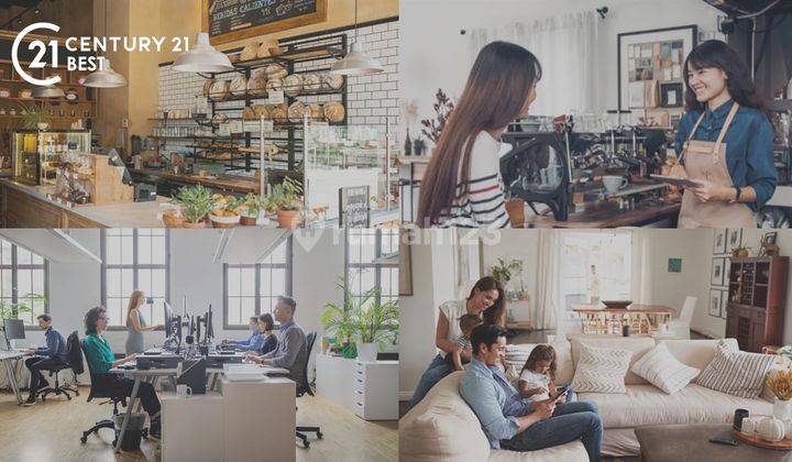 Ruko Ei8ght Avenue tallasa city depan mall acehardware dengan 3 fungsi bisa disewakan tiap lantai 17
