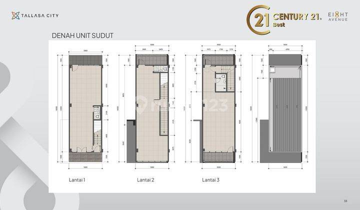 Ruko 8 avenue tallasa city poros bolevard dekat mitra 10 13