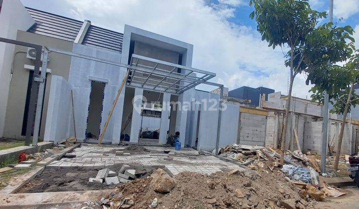 Rumah siap ready stock bulan juni 2023 citraland tallasa city cluster white floral hortensia dekat kampus Unhas 4