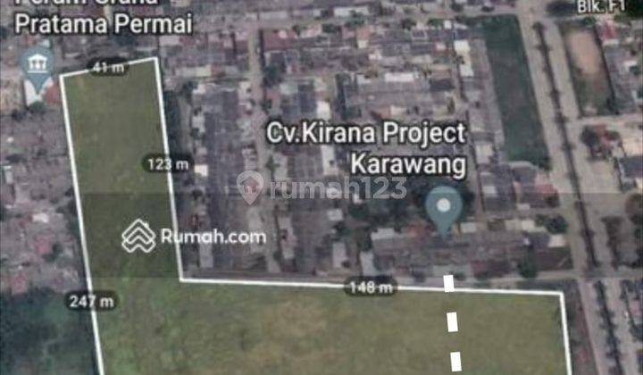 Tanah Dijual Murah Di Karawang Timur Dekat Stasiun Klari Cocok Untuk Investasi Dan Developer 1