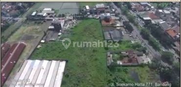 LAND ON SOEKARNO HATTA ROAD Suitable for Apartments, Malls, Housing, Clusters, etc.