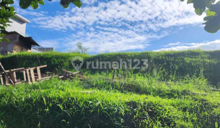 Tanah siap Bangun dengan Row jalan lebar di Budi indah Bandung 