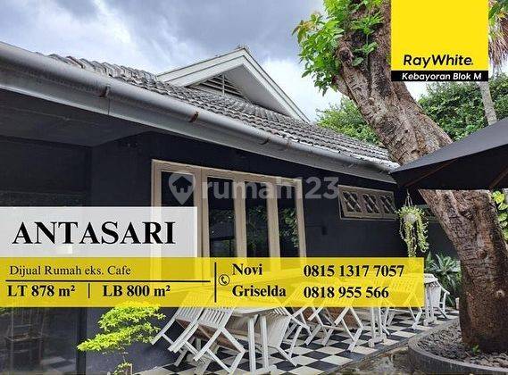 Dijual Rumah Eks. Cafe di Jl. Antasari, Jakarta Selatan 1