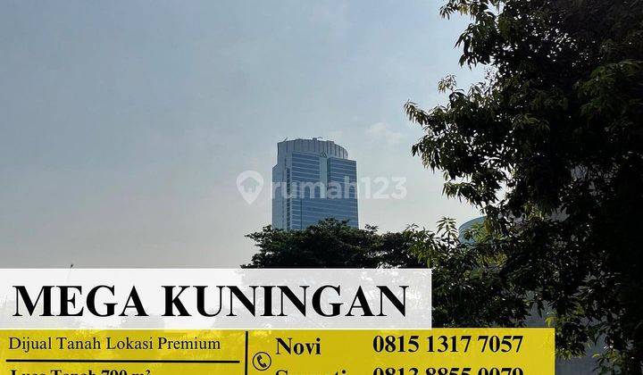 Dijual Tanah Lokasi Premium Mega Kuningan Jakarta Selatan 1