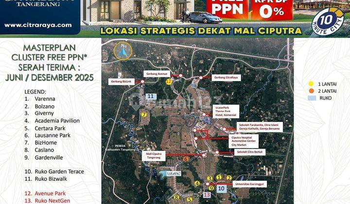 Dijual Rumah Indent Di Citra Raya 1
