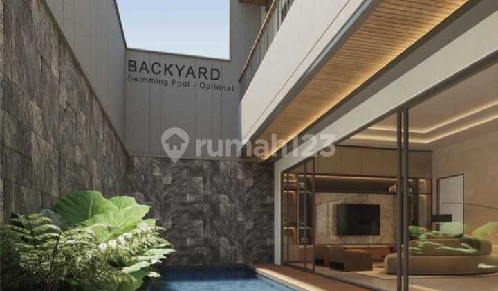 Rumah High Spec Material, Modern Tropical di Kawasan Golf 2