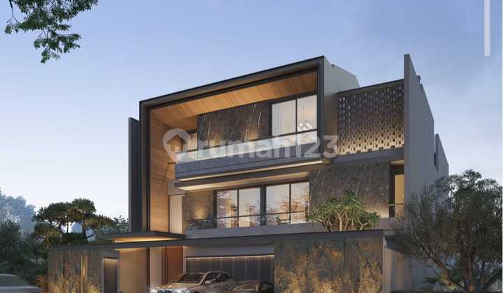 High Spec Material House, Modern Tropical in the Golf Area