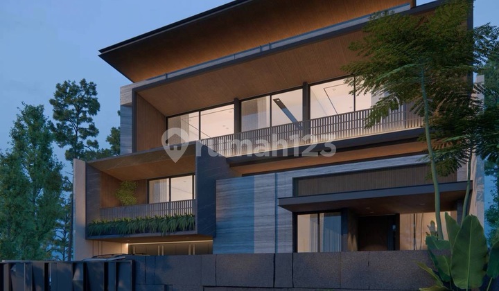 Pakuwon Indah Luxury House With Modern Concept Complete With Pool