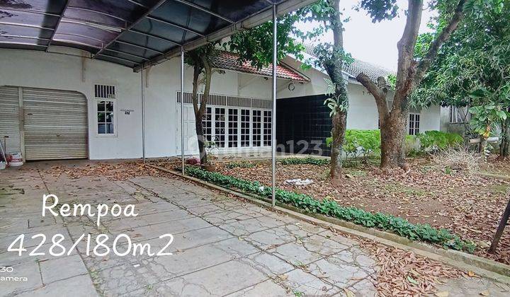 DIJUAL HARGA MURAH , REMPOA -bangunan lama 100m  dr Jalan raya (patokan  SPBU Rempoa Raya  ) 1