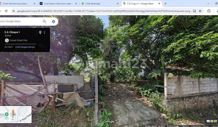 Tanah Di Jual.di Pagedangan Bsd