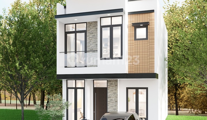 Turun Harga, Rumah Baru, Siap Huni, 2 Lantai, Kencana Loka Bsd