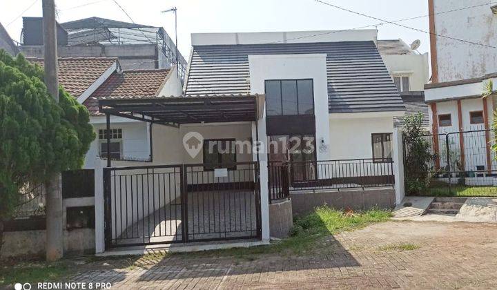 MURAH, TANAH LUAS, RUMAH BARU, BAGUS, DEPAN TAMAN  1