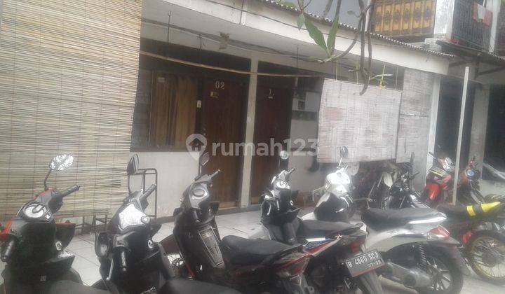 RUMAH KONTRAKAN, DIJUAL HITUNG TANAH SAJA, LOKASI STRATEGIS.  2