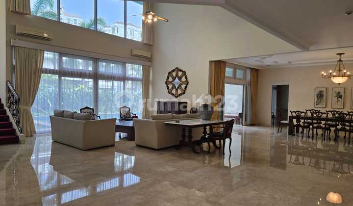 Cantik 2 Lantai +swimingpool Di Permata Hijau. Jakarta  2