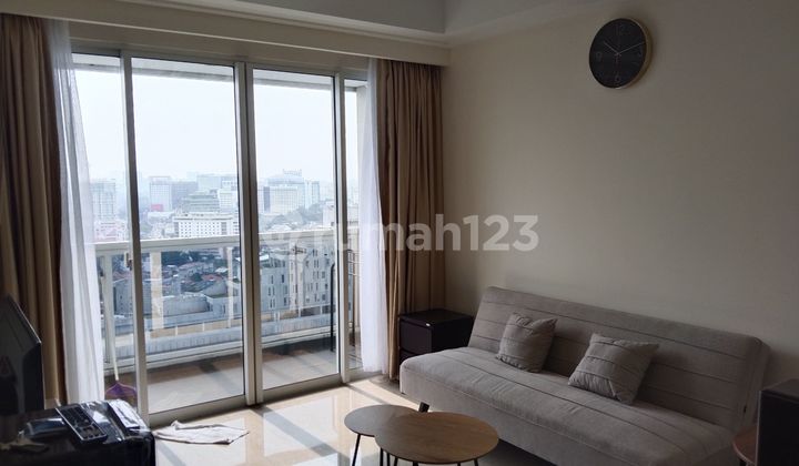 Apartemen Menteng Park 2 Kamar Tidur Furnished Bagus