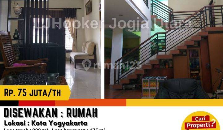 Rumah Semi Furnish, Dalam Perumahan, Dalam Kota. di Tegalrejo  1