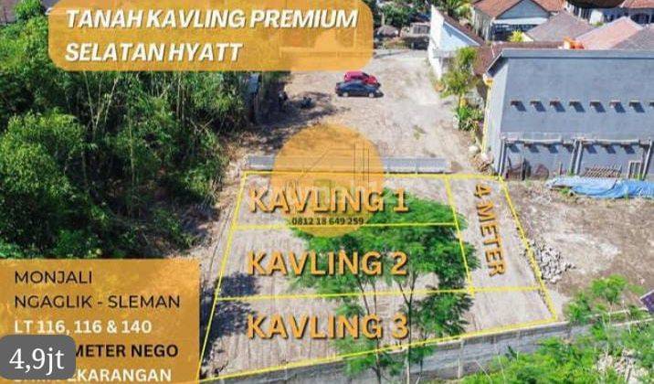 Tanah Kavling di Sedan Monjali Jl. Palagan. Sisa Satu Kavling 2