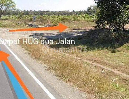DISEWAKAN  Tanah Jalan Daendels FULL PEKARANGAN 2