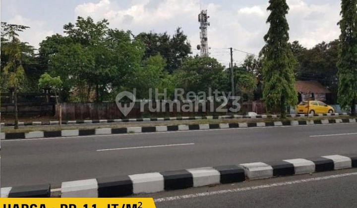 Dijual Tanah Pekarangan Sangat Strategis Lokasi di Pinggir Jalan Ring Road Utara. 