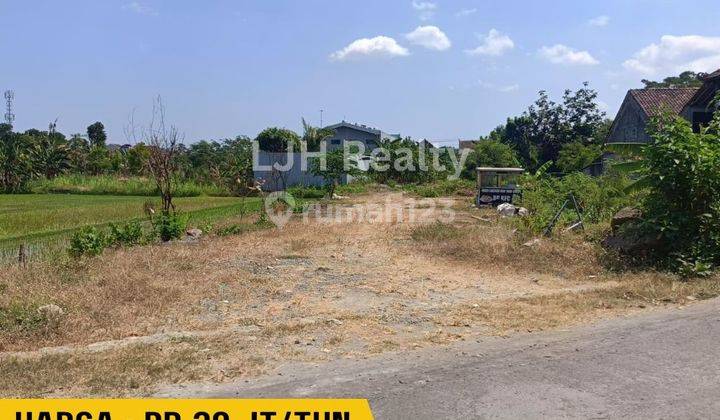 Disewakan Lahan Tanah Untuk Gudang. Jalan Imogiri timur km 8,6. DIY 1
