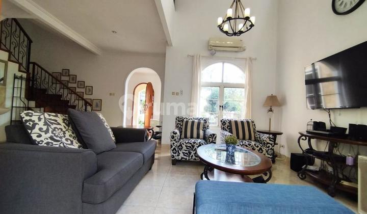 Dijual/ Disewakan Rumah Full furnish Casa Grande type Mediteranian Sangat terawat dan siap huni. 2