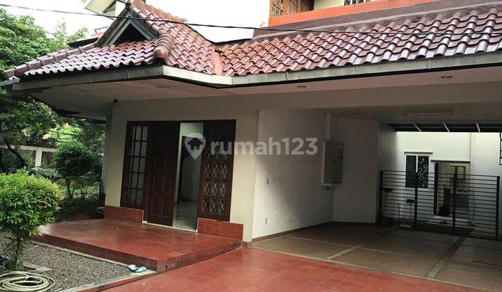 RUMAH 2 LANTAI HOEK EX KANTOR WIJAYA KEBAYORAN BARU DEKAT SCBD STRATEGIS 1