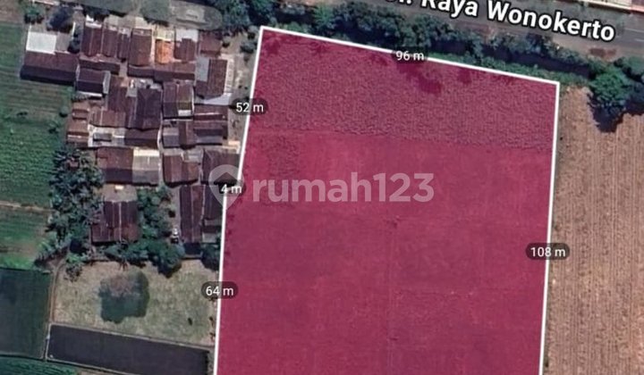 Land at Zero Point of Wonokerto Provincial Highway, Tekung, Lumajang Land at Zero Point of Wonokerto Provincial Highway, Tekung, Lumajang