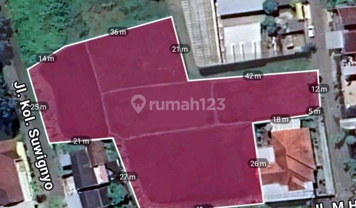 Tanah Di Jalan Mh Thamrin Tompokersan Lumajang 1