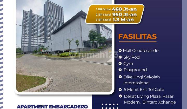 Apartement Embarcadeo Bintaro New Ready Unit Cash Kpa 18
